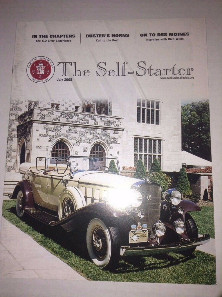 Self Starter Cadillac Magazine Rich Willis Interview July 2005 040117NONRH