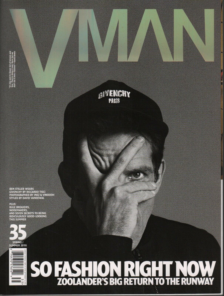 Vman Spring Summer 2016 Ben Stiller Hedi Slimane Terry Richardson 091318DBE2