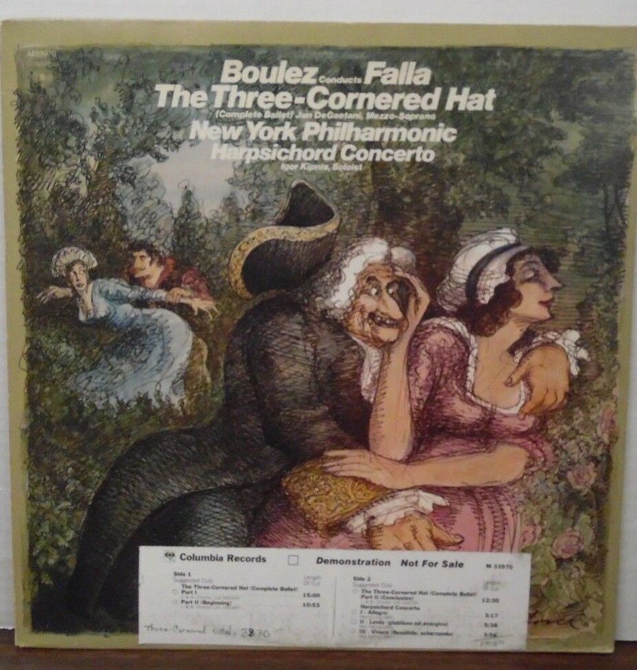 DEMO Pierre Boulez conducts Falla vinyl M33970 031718LLE