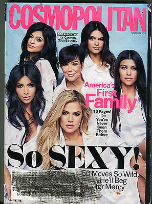 Cosmopolitan Magazine November 2015 Kardashians VG 071416jhe