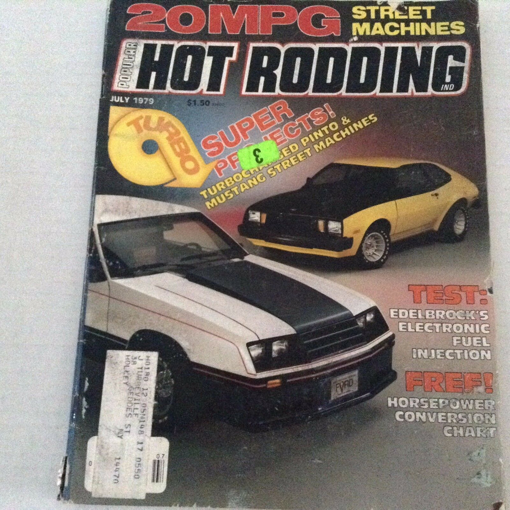 Popular Hot Rodding Magazine Edelbrock's Fuel Injection July 1979 070517nonrh