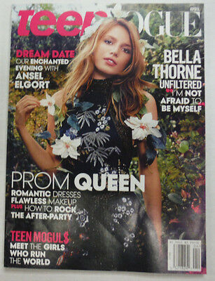 Teen Vogue Magazine Bella Thorne & Teen Moguls April 2015 051915R2