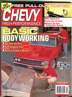 Chevy High Performance Magazine March 2001 Basic Bodyworking EX 020916jhe