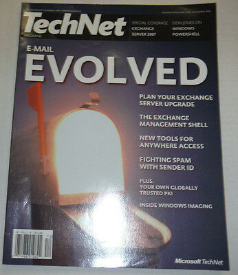 Technet Magazine E-Mail Evolved December 2006 121214R2