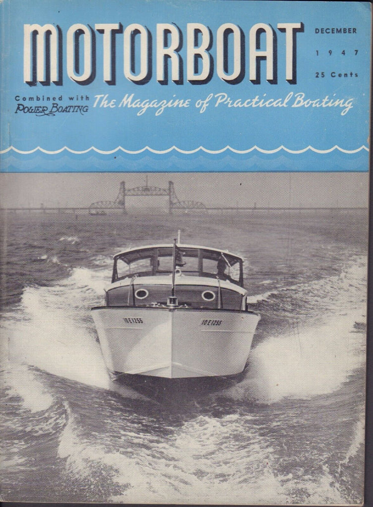 Motorboat December 1947 Ajusting yor Compass, Outboarding 041817nonDBE