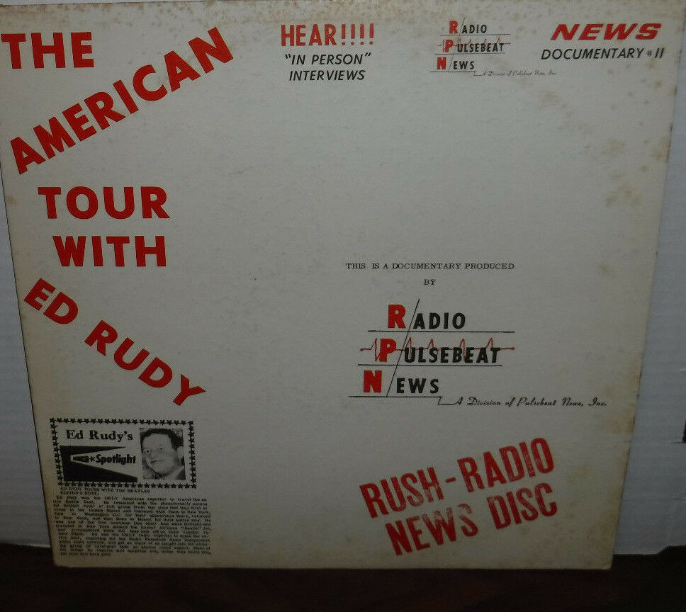 The American tour with Ed Ruddy vinyl 011318LLE