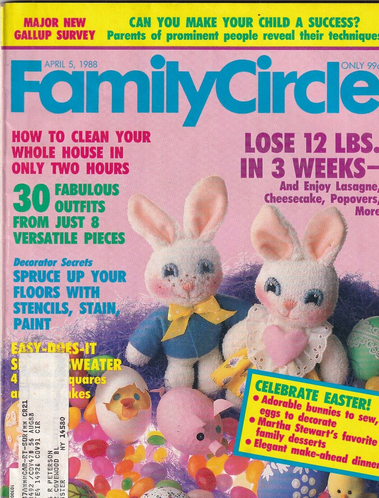 Family Circle Mag 30 Fabulous Outfits April 5, 1988 092719nonr