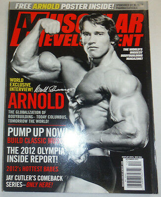 Muscular Development Magazine Arnold Schwarzenegger December 2012 120914R2