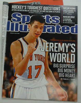Sports Illustrated Magazine Jeremy Lin & Baylor Rising February 2012 051615R