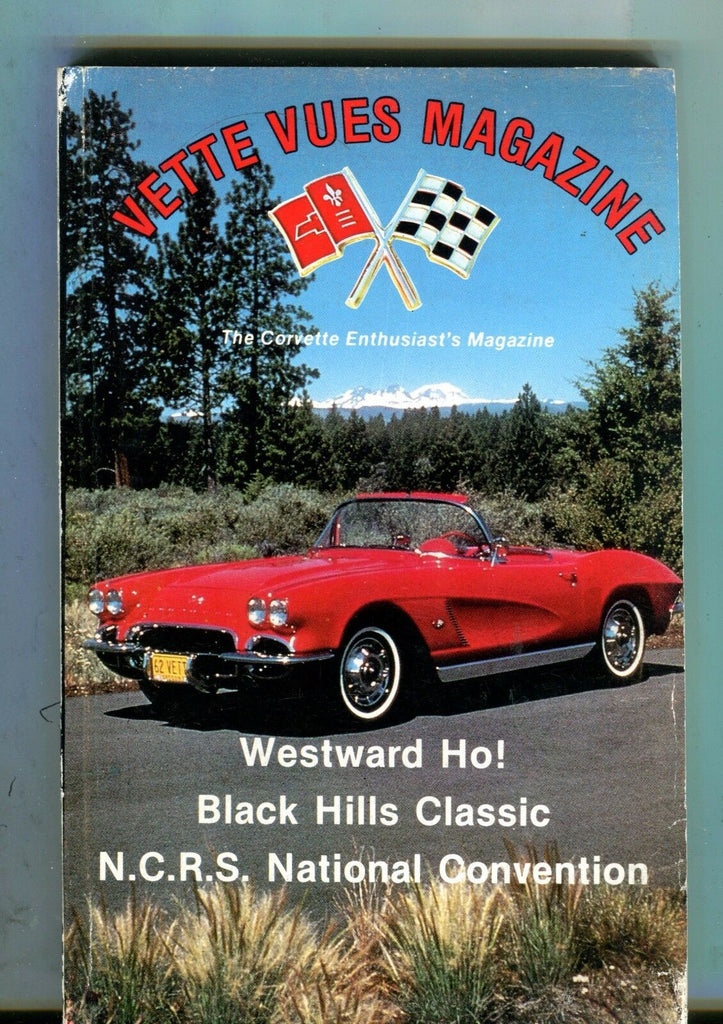 Vette Vues Magazine November 1986 Black Hills VG 043017nonjhe