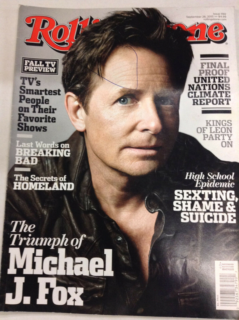 Rolling Stone Magazine Michael j. Foex September 26, 2013 050217nonrh
