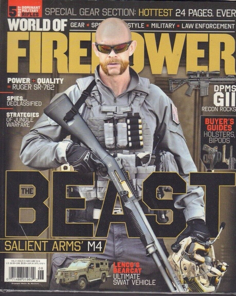 World Of Firepower Magazine Salient Arms' M4 DPMS GII May/June 2014 010918nonr