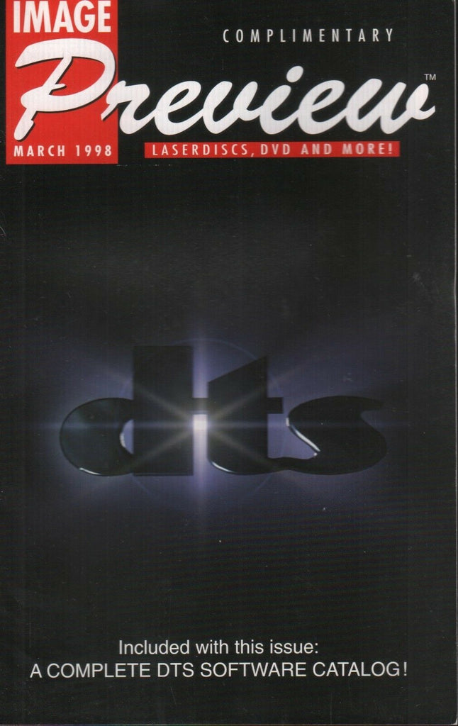 Image Laserdisc Preview March 1998 DTS Software Special 111418AME