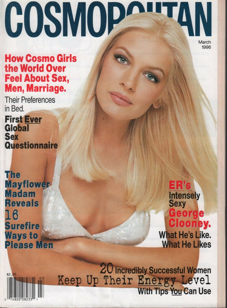 Cosmopolitan March 1996 Svetlana George Clooney 082418DBE2