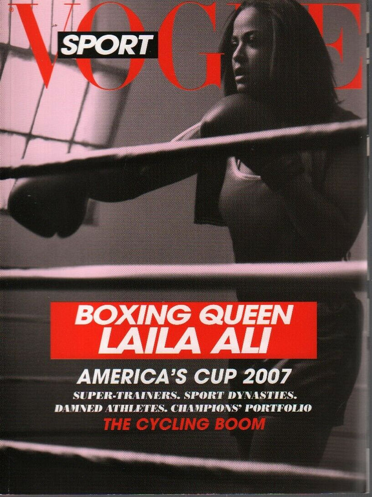 Vogue Sport Italian January 2007 #337 Laila Ali Bruce Weber 030520AME