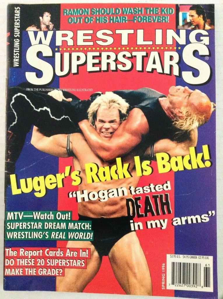 Wrestling Superstars Lex Luger Hulk Hogan Razor Ramon Spring 1996 022319nonrh