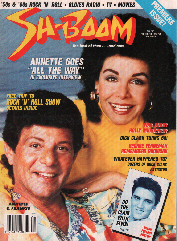 Sh-Boom Premiere Issue Vol.1 No.1 Larry Flint Elvis Presley Dick Clark 032420DBE