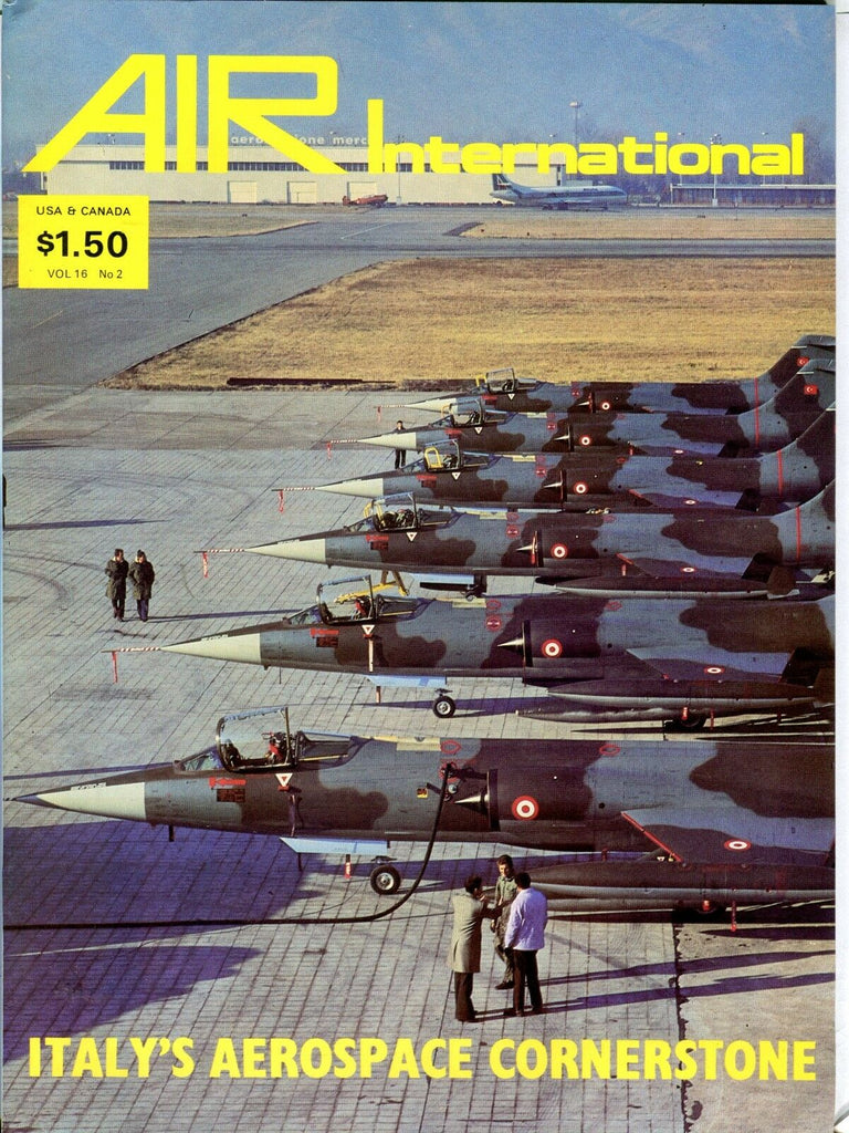 Air International Magazine February 1979 Italy's Aerospace EX No ML 112316jhe