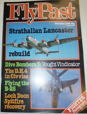 Fly Past Magazine Strathallan Lancaster Rebuild November 1982 040815R