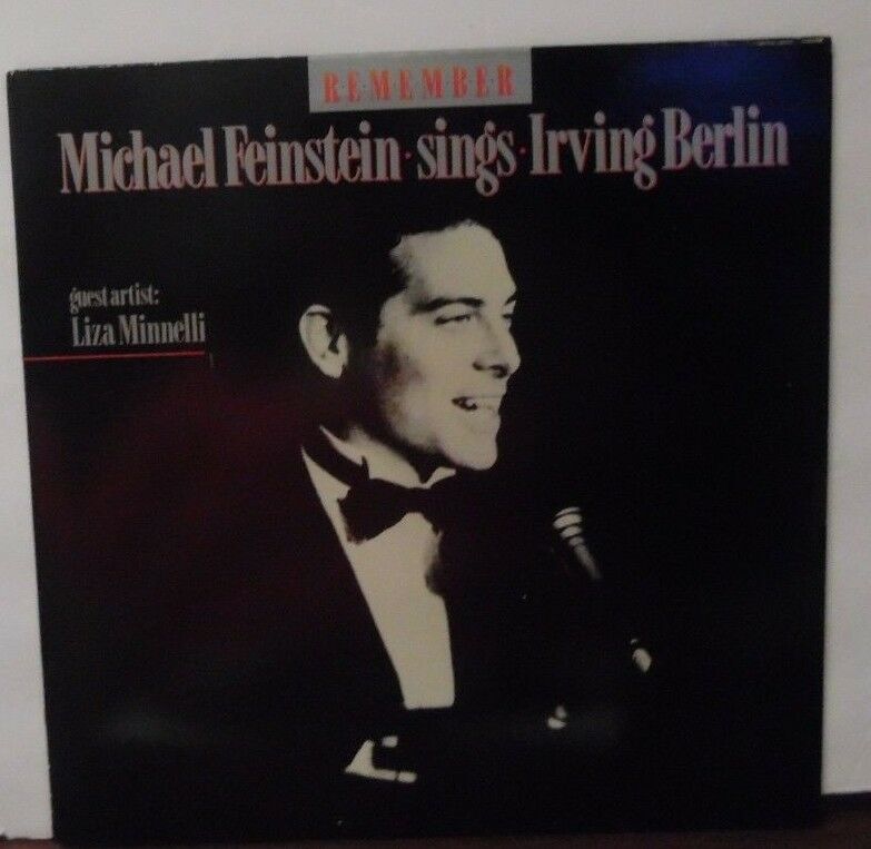 Remember Michael Feinstein sings Irving Berlin vinyl PRO-102 PROMO 092918LLE