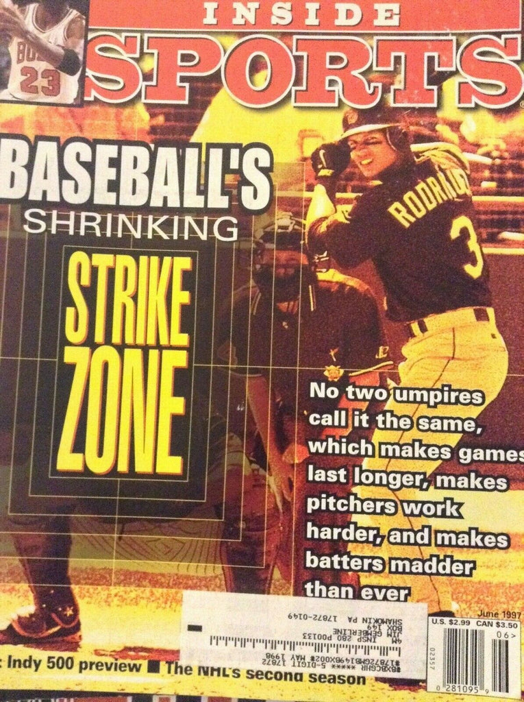 Inside Sports Magazine Small Strike Zones June 1997 020219nonrh