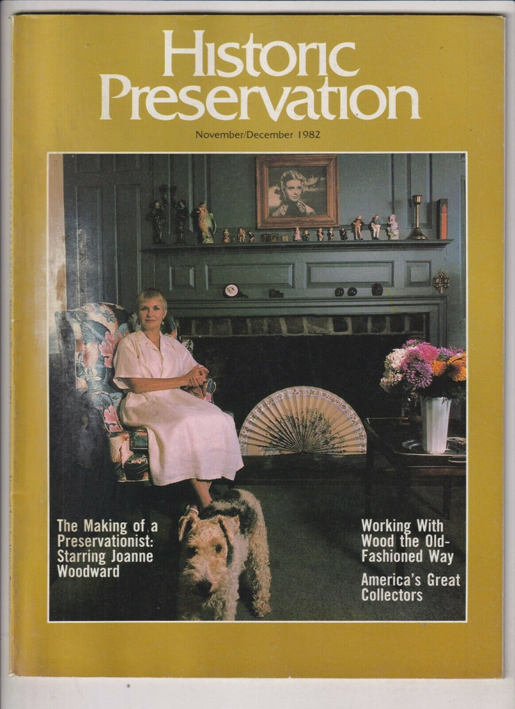 Historic Preservation Mag Joanne Woodward November/December 1982 021020nonr