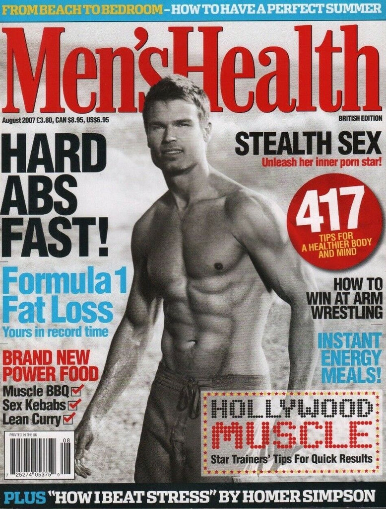 Men's Health UK August 2007 Gordon Ramsey Marc Menard 111918DBE