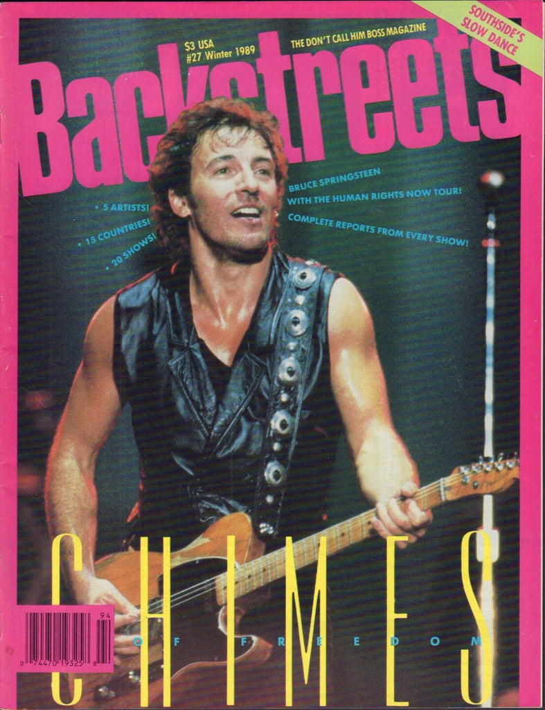 Backstreets #27 Winter 1989 The Human Rights Now Tour 012317DBE