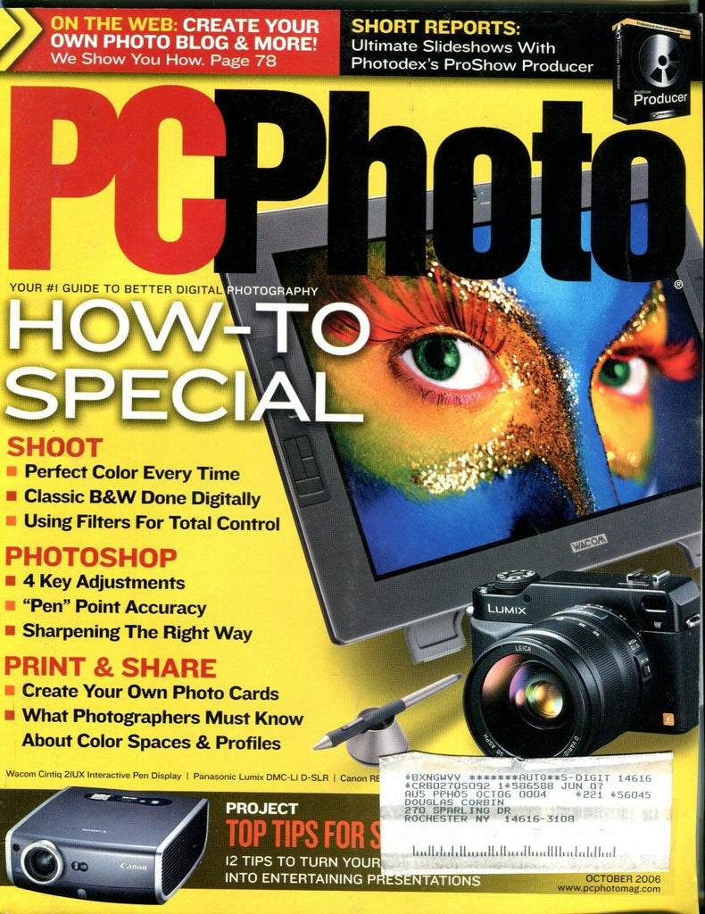 PC Photo Magazine October 2006 How-To Special EX w/ML 030817nonjhe