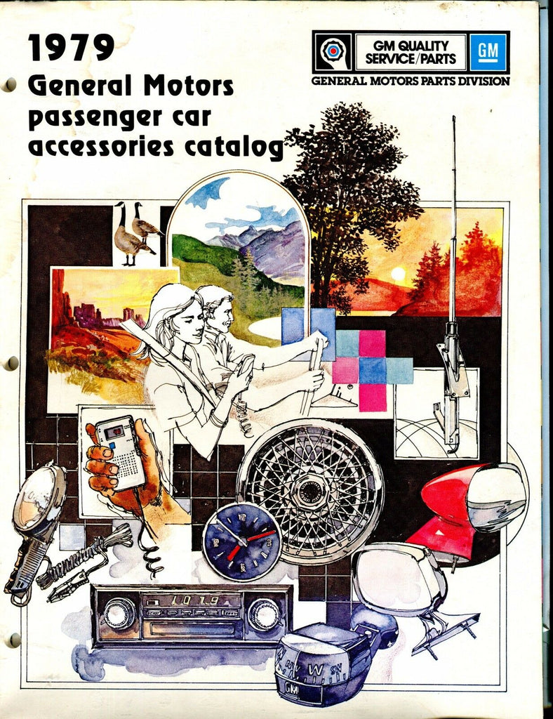 1979 GM Passenger Car Accesories Catalog Automobile Brochure EX 021917jhe