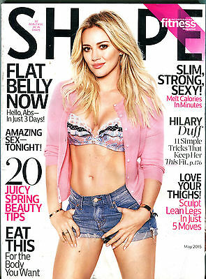 Shape Magazine May 2015 Hilary Duff EX 041516jhe