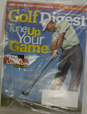 Golf Digest Magazine Tune Up Your Game Tiger Woods LIKE NEW May 2005 051915R2