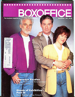 Box Office Magazine December 1991 Steve Martin Lawrence Kasdan EX 040516jhe