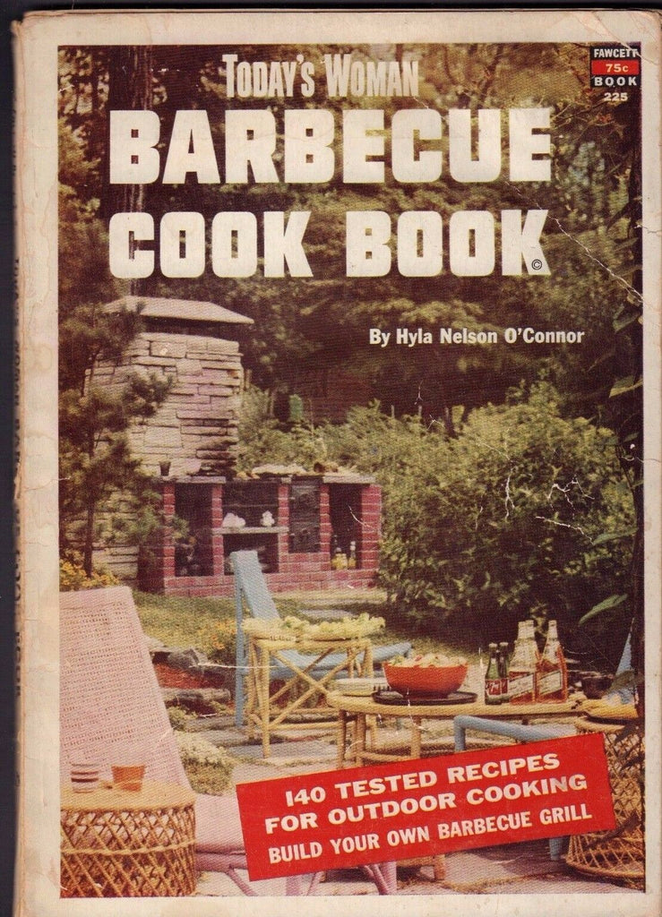 Today's Woman Barbecue Cookbook Fawcett 1954 Recipes 071717nonjhe