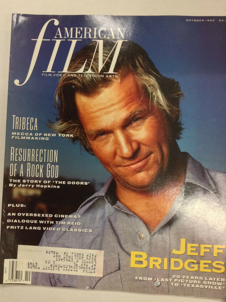 American Film Magazine Jeff Bridges Tribeca Of NY October 1990 040617nonr
