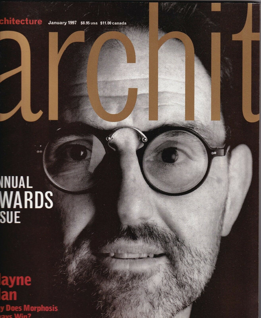 Architecture Magazine Mayne Man Annual Awards January 1997 051419nonr