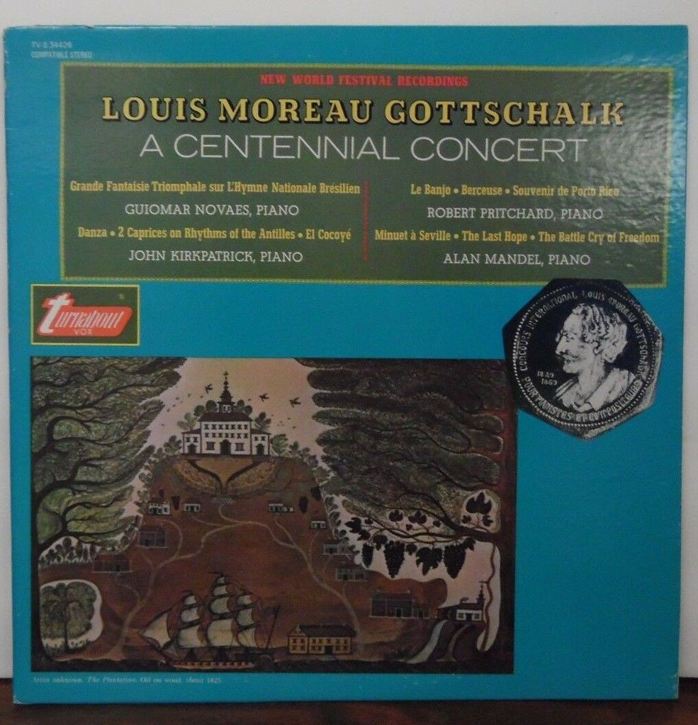 Louis Moeau Gottschalk A Centennial Concert vinyl TV-S 34426 040818LLE