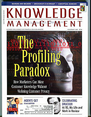 Knowledge Management Magazine November 1999 Profiling Paradox EX FAA 031416jhe