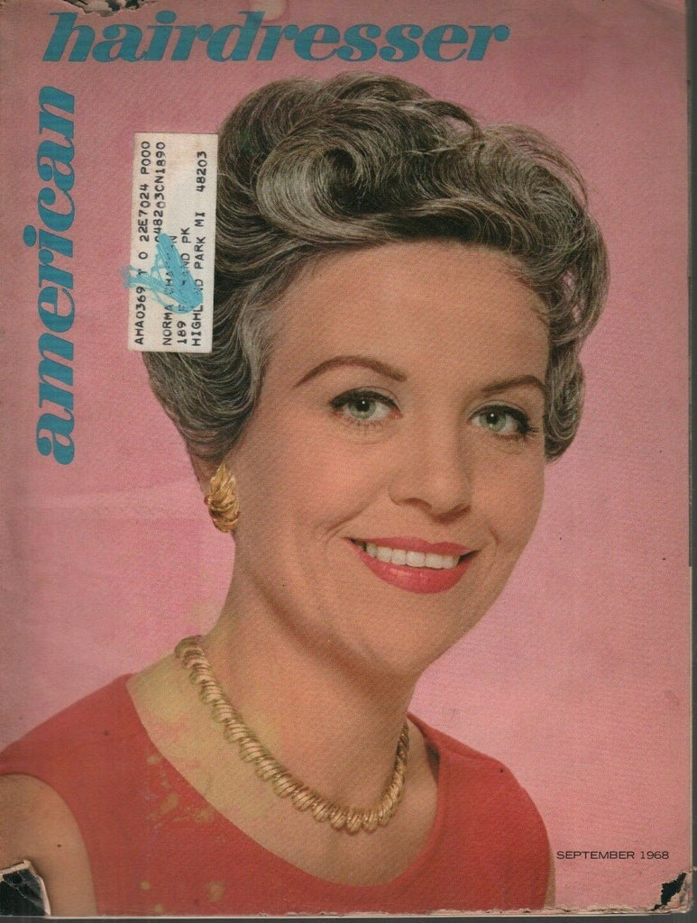 American Hairdresser September 1968 Vintage Bobs & Mods 072419AME3