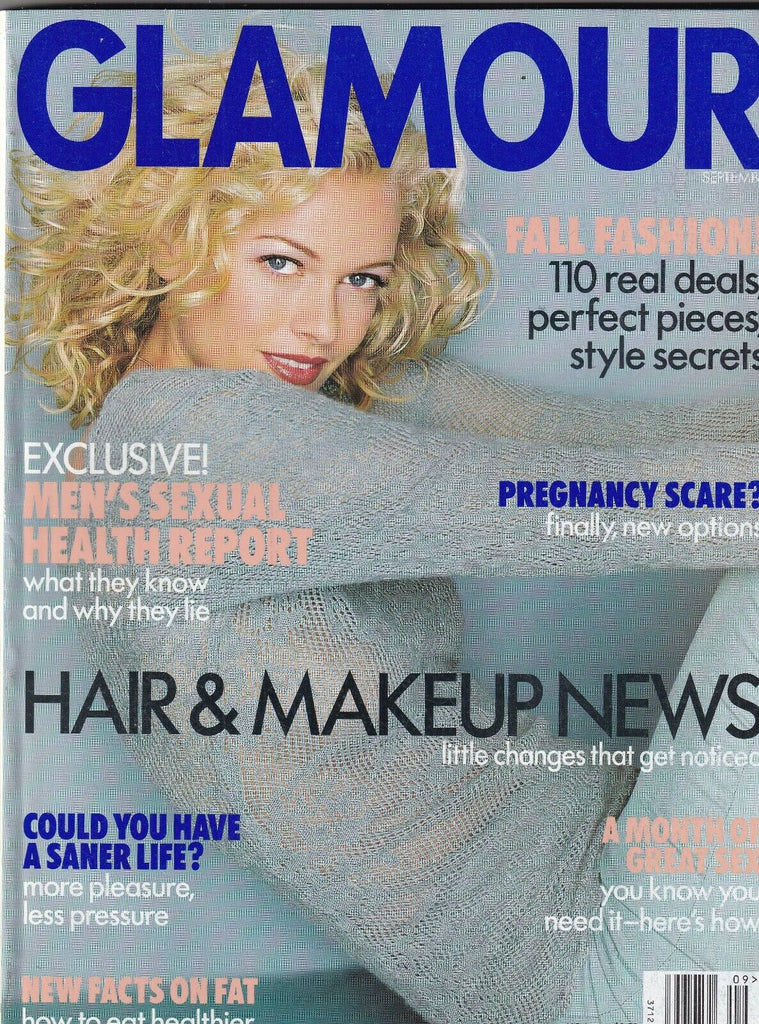 Glamour Mag Sarah O' Hare Hair & Makeup News September 1998 101819nonr