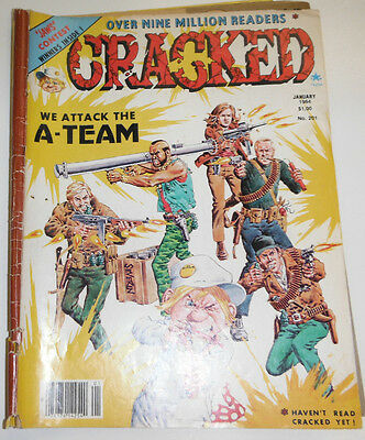Cracked Magazine We Attack The A-Team January 1984 082114R