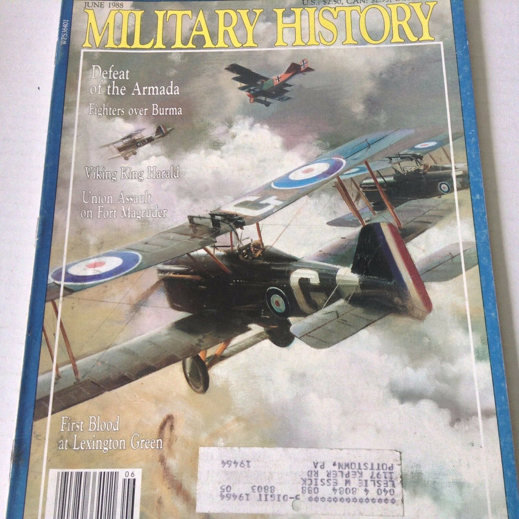 Military History Magazine Defeat Of The Armada June 1988 071417nonrh