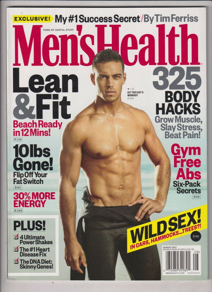 Men's Health Mag Du Toit Botha & Tim Ferriss August 2017 030920nonr