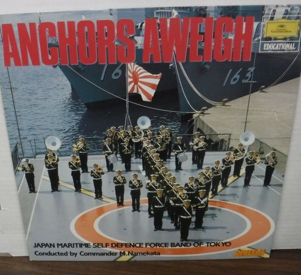 Anchors Aweigh Japan maritime self defence force band of tokyo vinyl 012718LLE