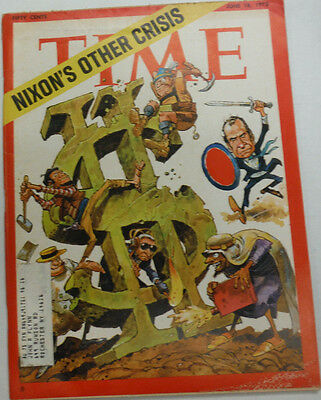 Time Magazine Richard Nixon's Other Crisis June 1973 052815R