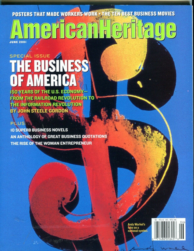 American Heritage Magazine June 2001 Business Of America EX No ML 111816jhe
