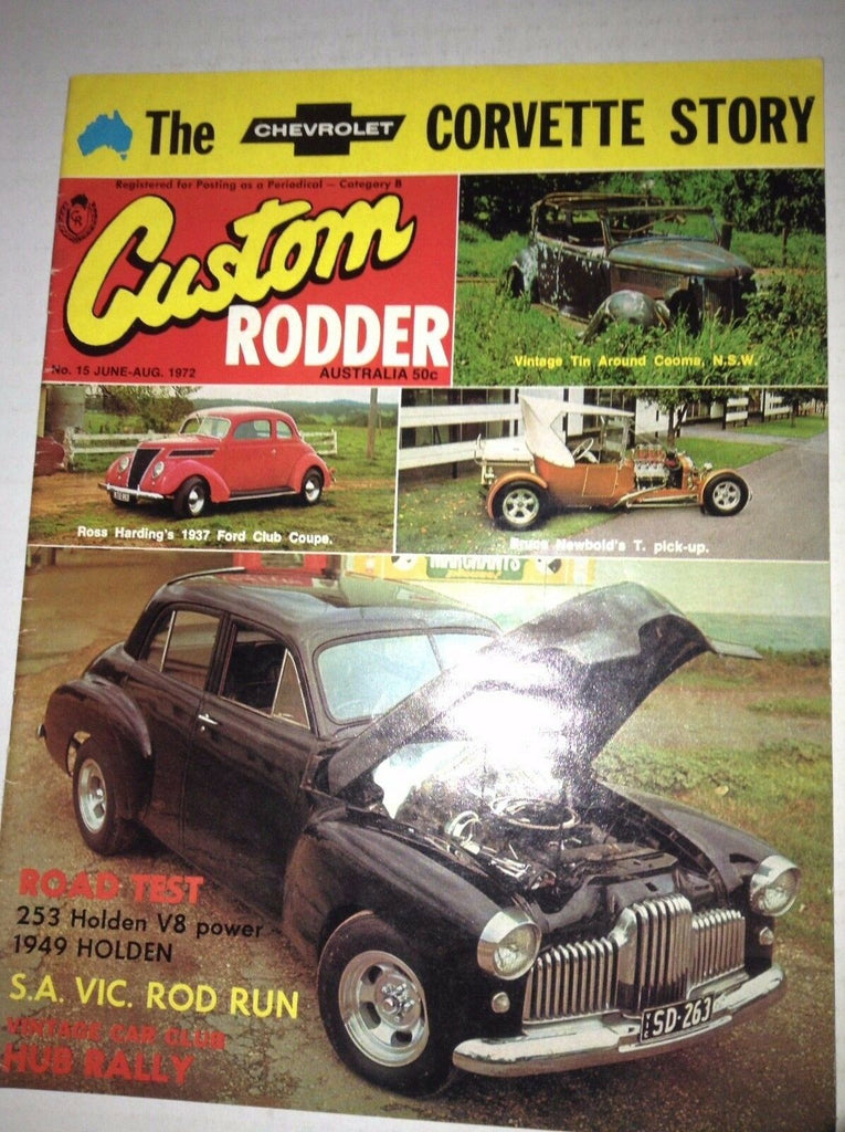 Custom Rodder Magazine Ross Harding's 1937 Ford August 1972 041917nonrh2