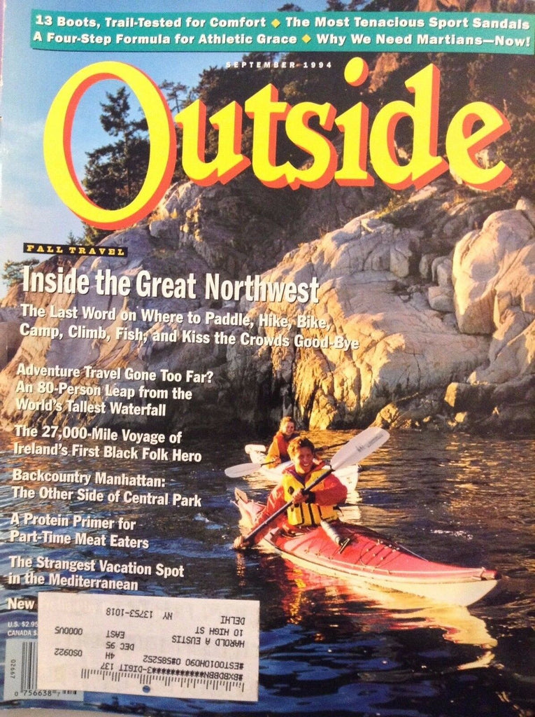 Outside Magazine Inside The Great Northwest September 1994 110117nonrh