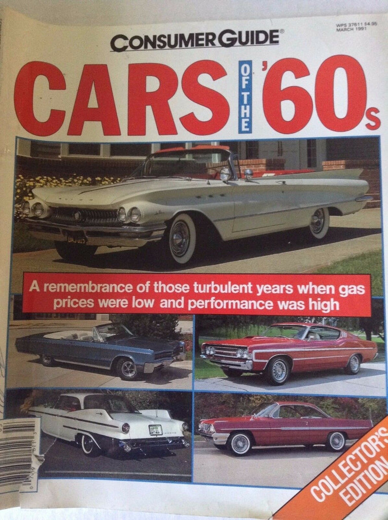 Cars Of The '60s Magazine Remembering The Years March 1991 081817nonrh2