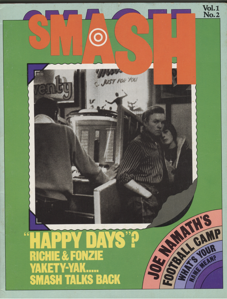 Rare Vintage Smash Vol.1 No.2 1974 With Game 062620DBE